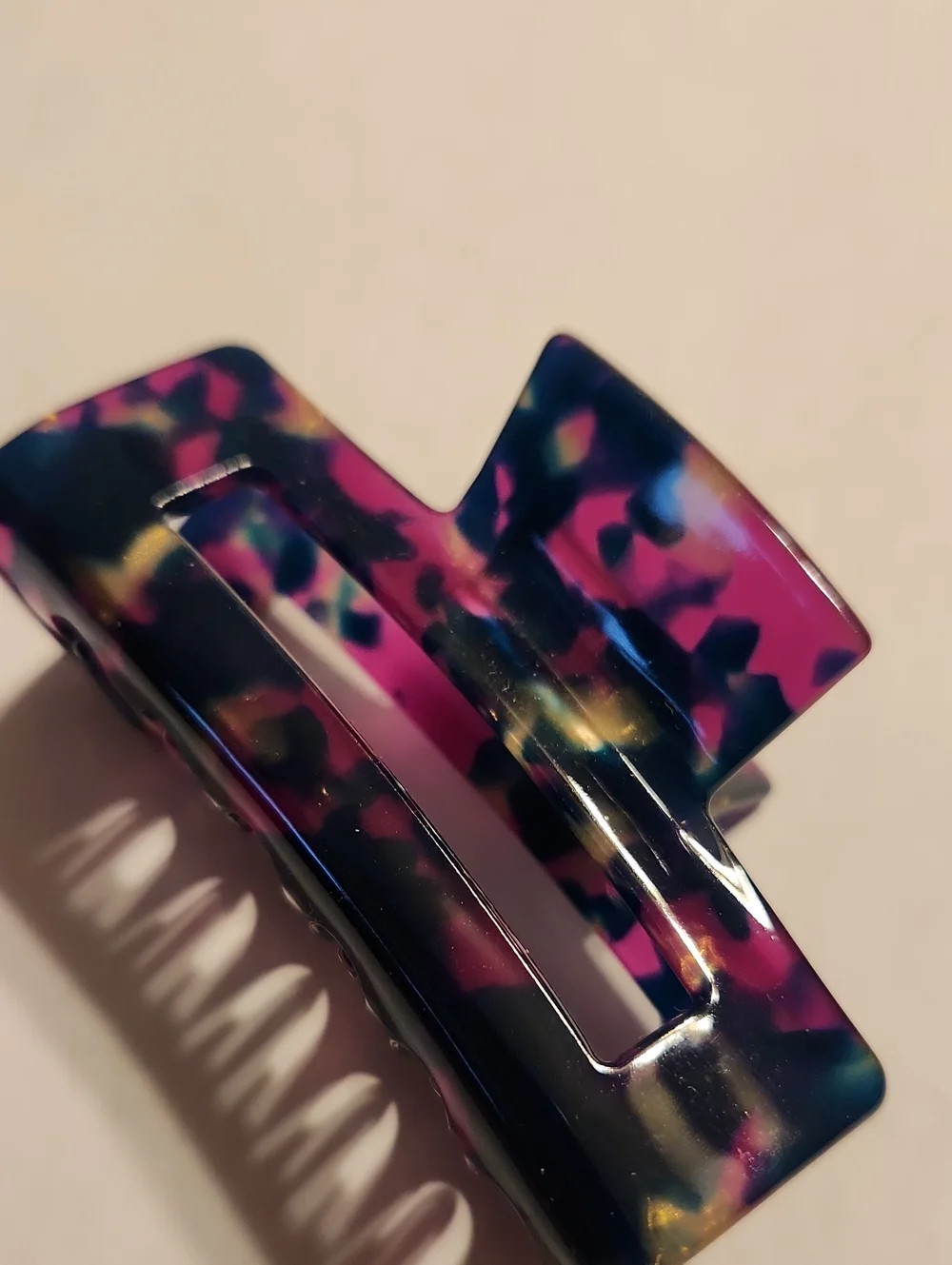 NWOT Acetate Hair Clip 3 inches